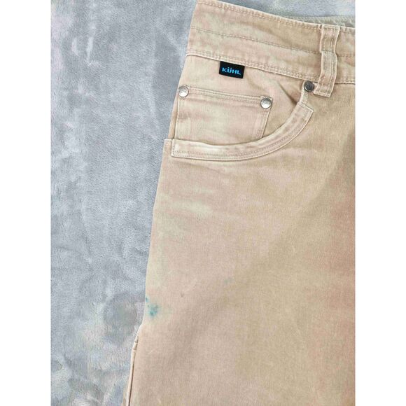 Kühl Beige Casual 5 Pocket Button Closure Rydr Pants Size 30X32 - Picture 4 of 13